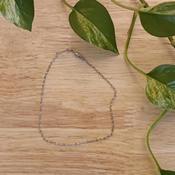 Two silver ankle chains - Picture 4 of 6